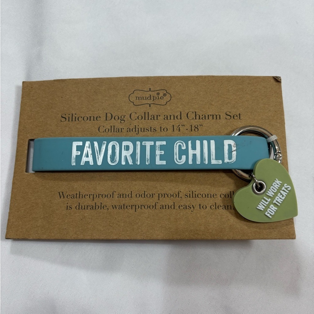 Mud Pie Favorite Silicone Collar Set, 14-18 Inch